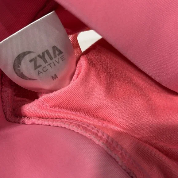 Zyia Pink All Star Sports Bra size Medium - Picture 4 of 4
